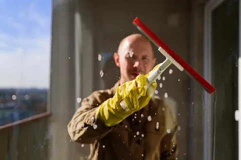 Glasreinigung